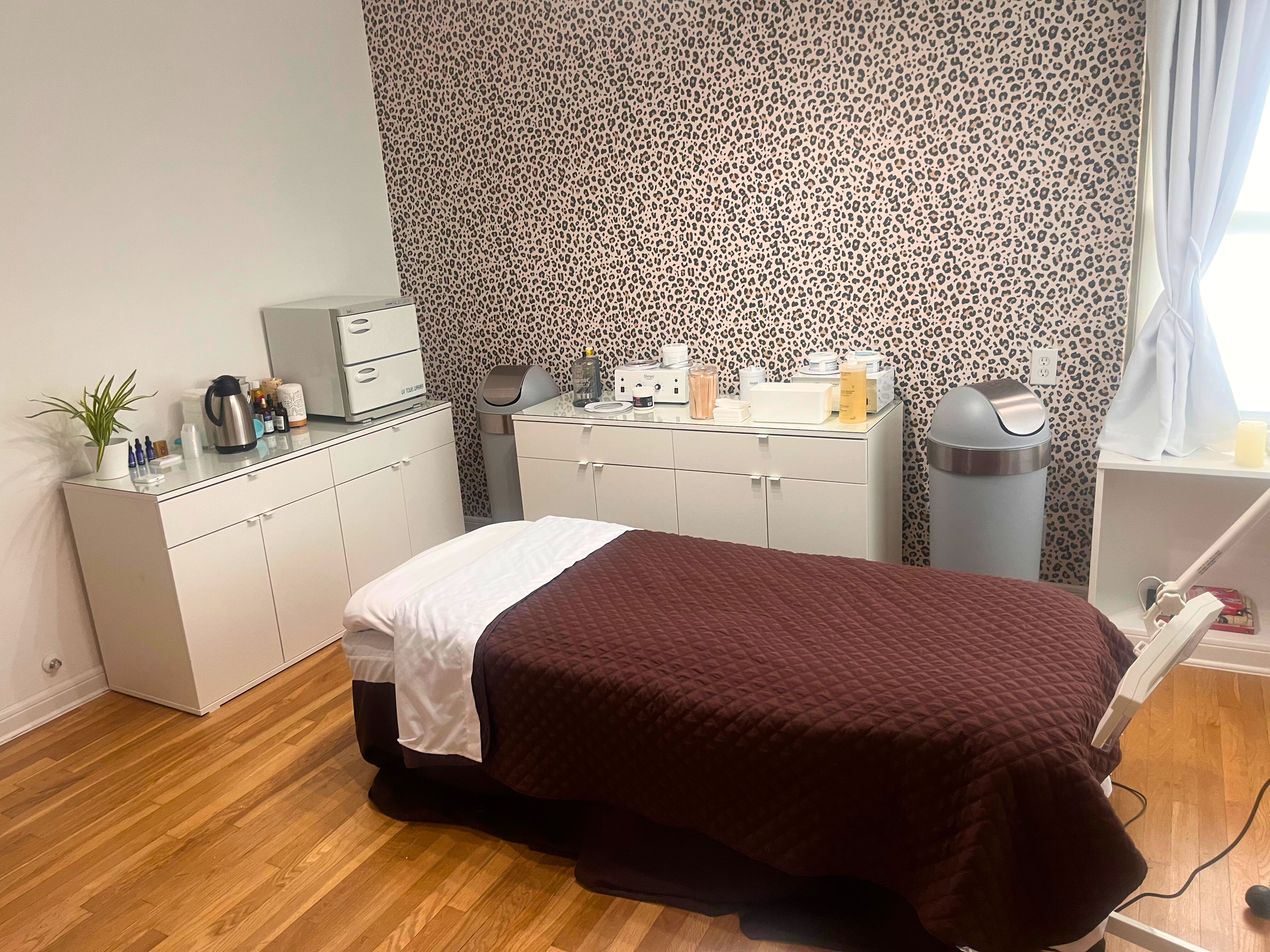 Treatment Room at Blush Waxing & Skincare, 1402 Alegria Road